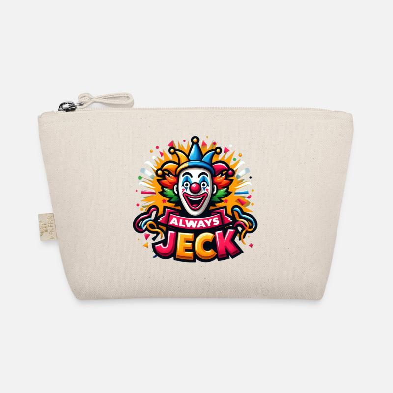 Always Jeck - Bio-Täschchen - Natur