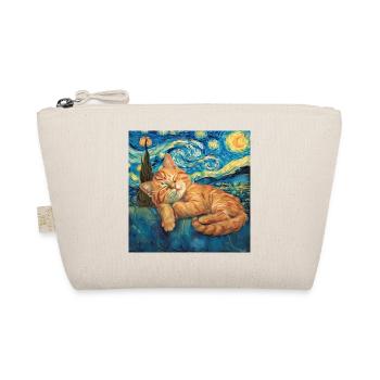 Chat, motif chat, cadeau - Trousse biologique - nature - Devant