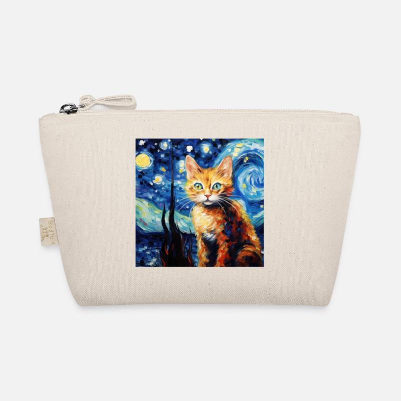 Chat, motif chat, cadeau Trousse biologique