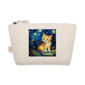 Chat, motif chat, cadeau - Trousse biologique - nature - Devant