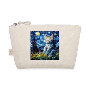 Chat, motif chat, cadeau - Trousse biologique - nature - Devant