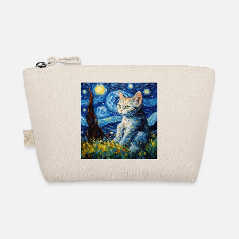 Chat, motif chat, cadeau Trousse biologique