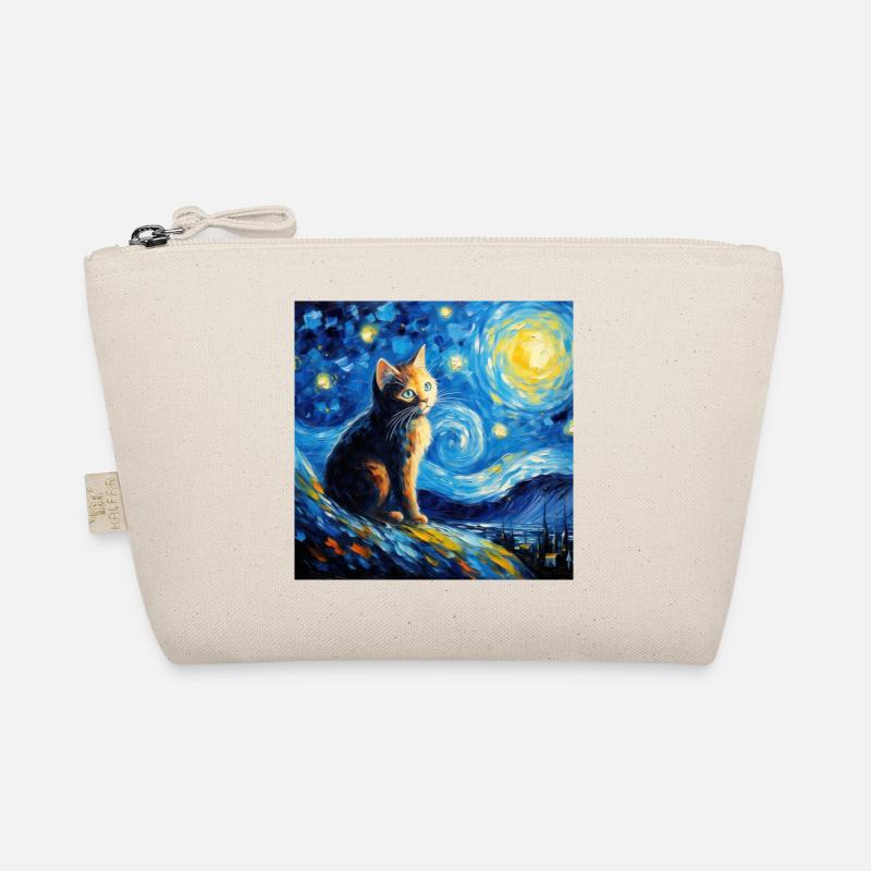 Chat, motif chat, cadeau Trousse biologique