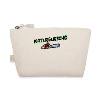 Solid Yard Wood Saw Statement Lumberjack Forestry - Organic Pouch - nature - Front