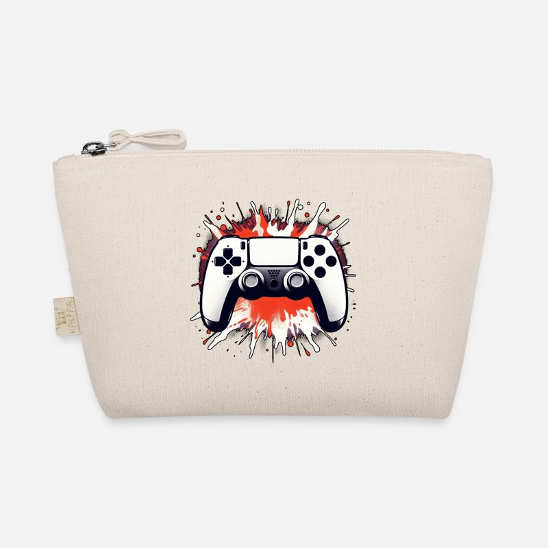 Controller art attack - Red Organic Pouch