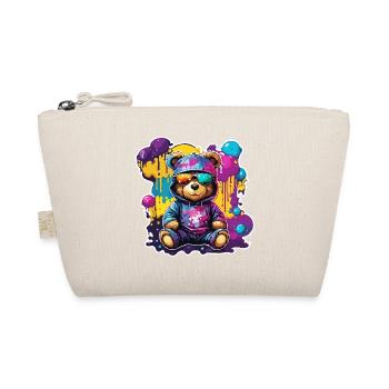 Ours en peluche / Peluche / Animal en peluche / Idée cadeau - Trousse biologique - nature - Devant