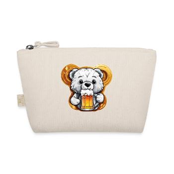 Ours en peluche / Peluche / Animal en peluche / Idée cadeau - Trousse biologique - nature - Devant