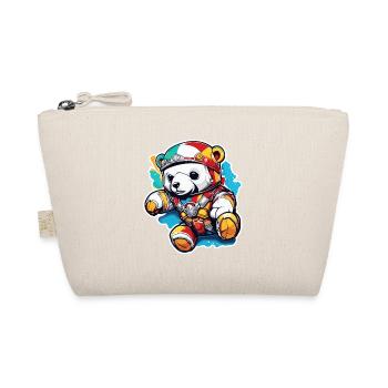 Ours en peluche / Peluche / Animal en peluche / Idée cadeau - Trousse biologique - nature - Devant