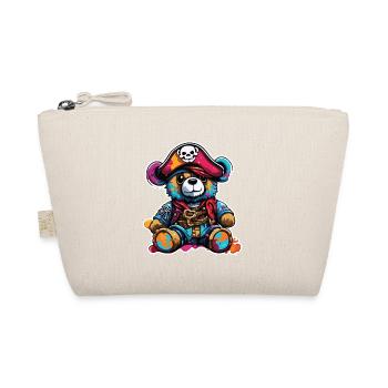 Ours en peluche / Peluche / Animal en peluche / Idée cadeau - Trousse biologique - nature - Devant