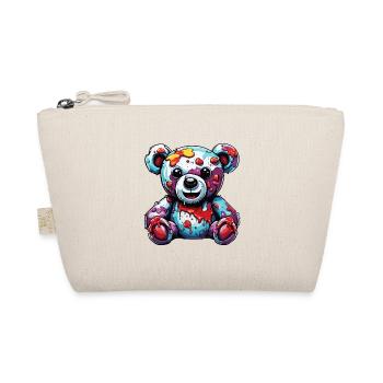 Ours en peluche / Peluche / Animal en peluche / Idée cadeau - Trousse biologique - nature - Devant