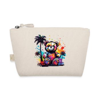 Ours en peluche / Peluche / Animal en peluche / Idée cadeau - Trousse biologique - nature - Devant
