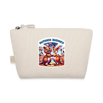 Motif de kangourou australien et de quokka - Trousse biologique - nature - Devant