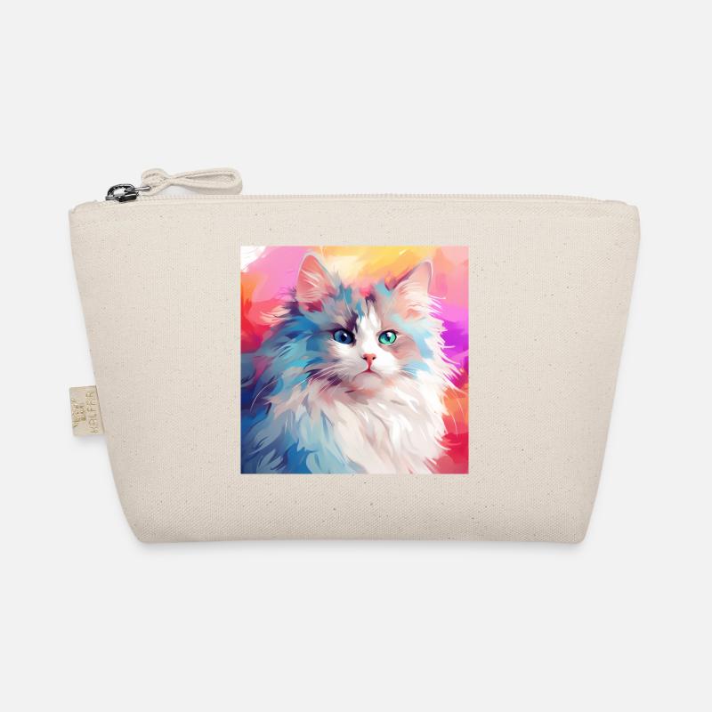 chat, motif de chat, anime, cadeau, idées cadeaux Trousse biologique