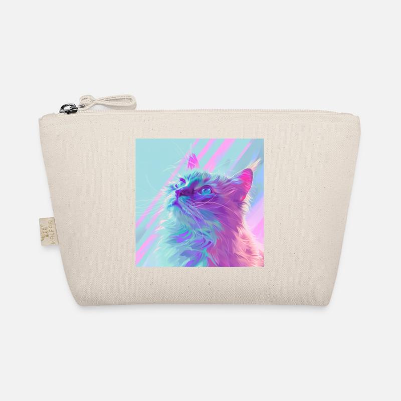 chat, motif de chat, anime, cadeau, idées cadeaux Trousse biologique