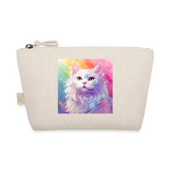 chat, motif de chat, anime, cadeau, idées cadeaux - Trousse biologique - nature - Devant