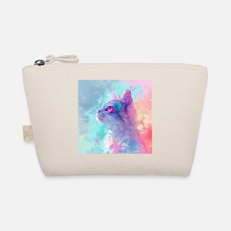 chat, motif de chat, anime, cadeau, idées cadeaux Trousse biologique