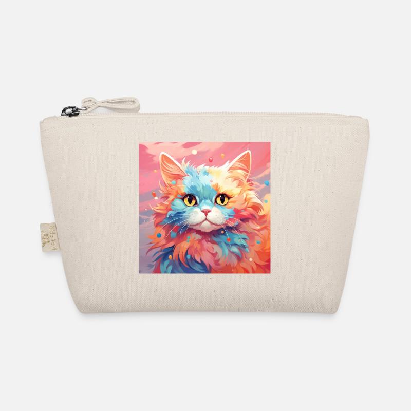 chat, motif de chat, anime, cadeau, idées cadeaux Trousse biologique