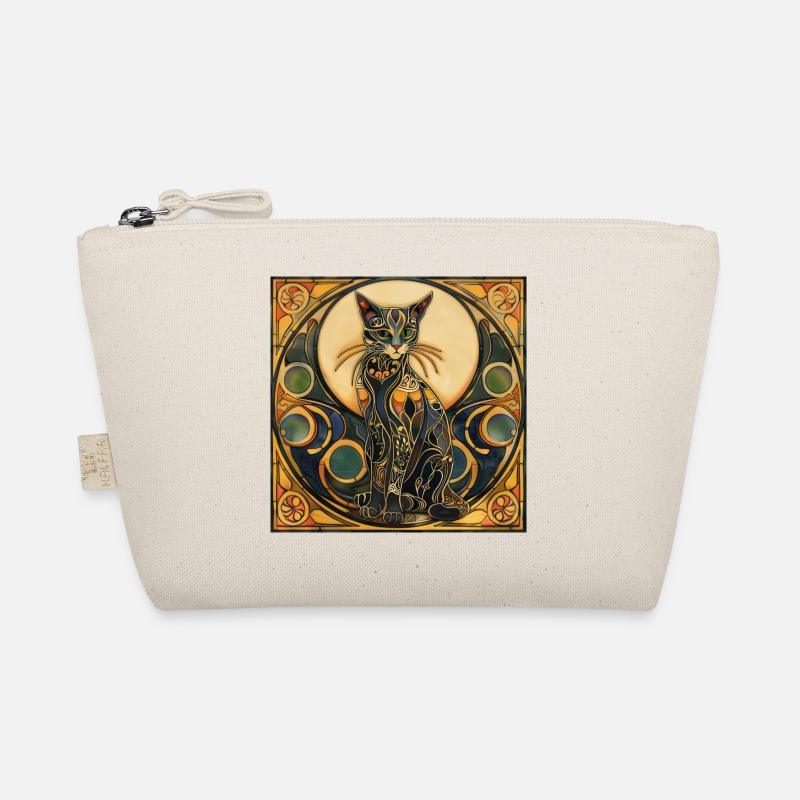 Katze, katzenmotiv, geschenk, geschenkideen katzen Bio-Täschchen