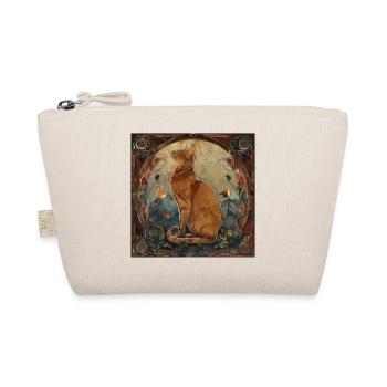 Katze, katzenmotiv, geschenk, geschenkideen katzen - Bio-Täschchen - Natur - Vorne