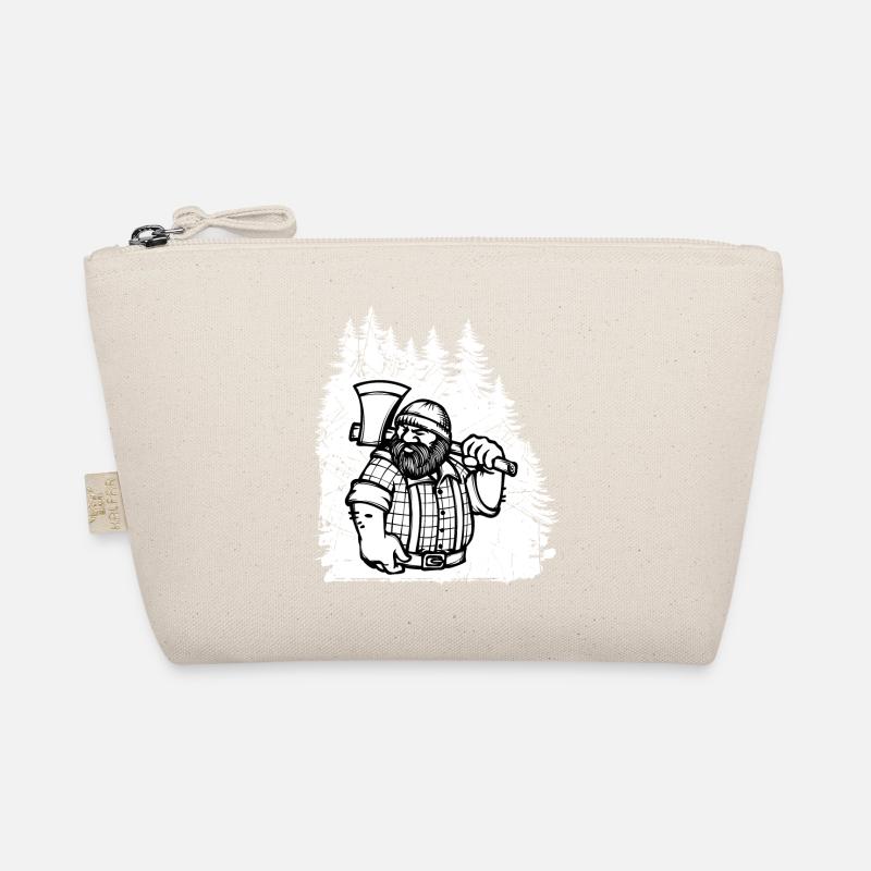Forest Tree Lumberjack Woodworking Woodworking Axe Organic Pouch