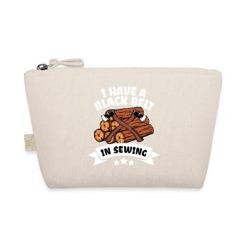 Woodwork Woodwork Wood Lumberjack Statement - Organic Pouch - nature - Front
