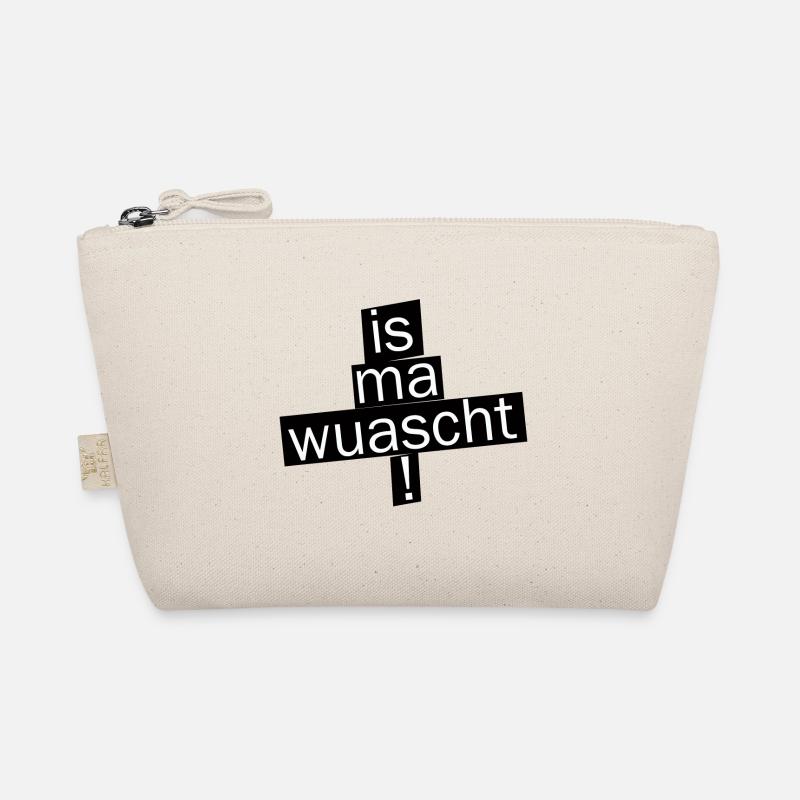 WhatsApp Fragmented Typography Organic Pouch