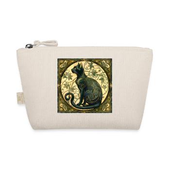 Chat, motif de chat, vintage, cadeau - Trousse biologique - nature - Devant