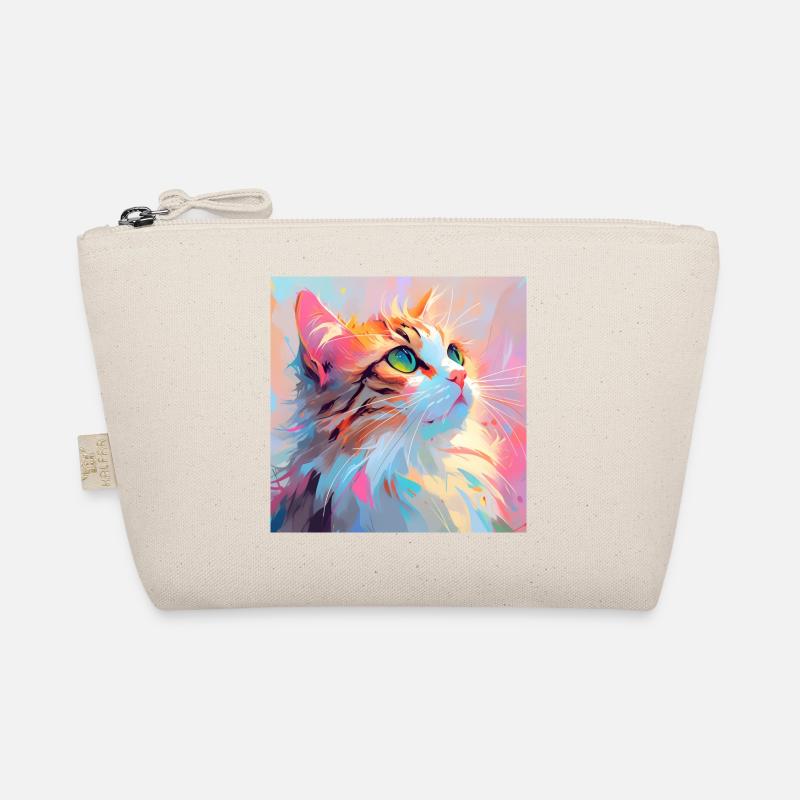 chat, motif de chat, anime, cadeau, idées cadeaux Trousse biologique