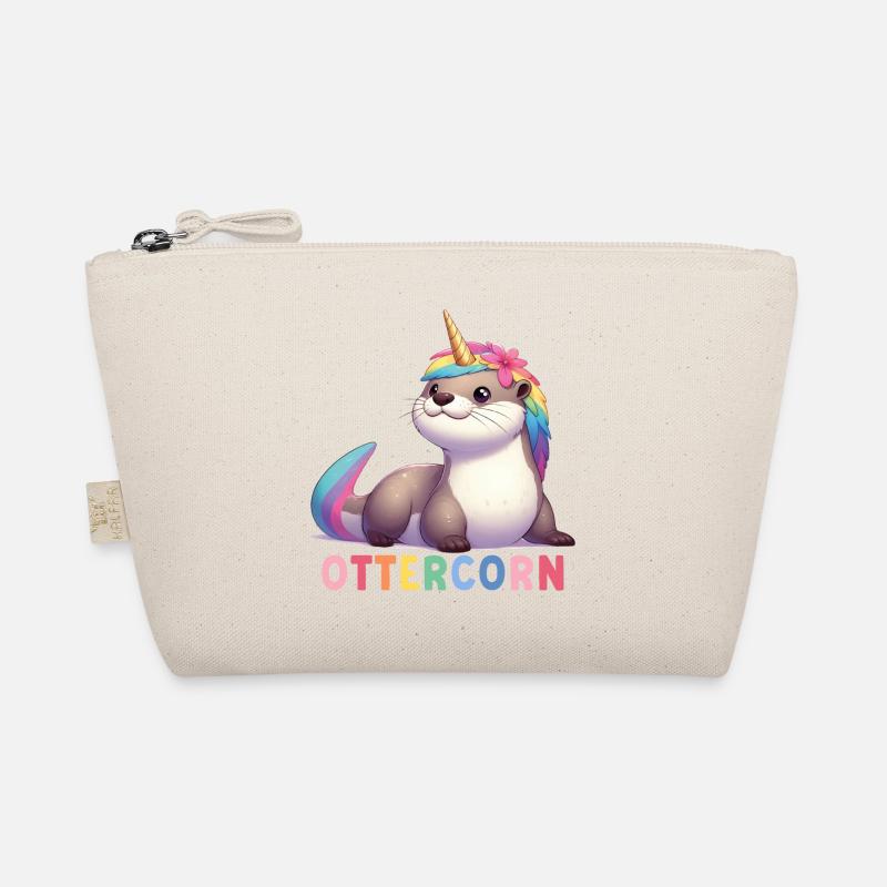 Otter Einhorn Bio-Täschchen