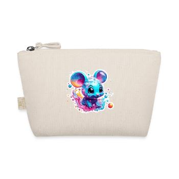 Animal dans la bulle de savon / enfantin / mignon / souris - Trousse biologique - nature - Devant