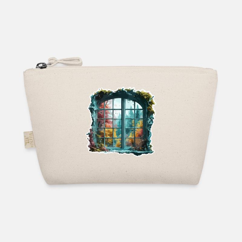 Window in the Forest / Trees / View / Wilderness Organic Pouch