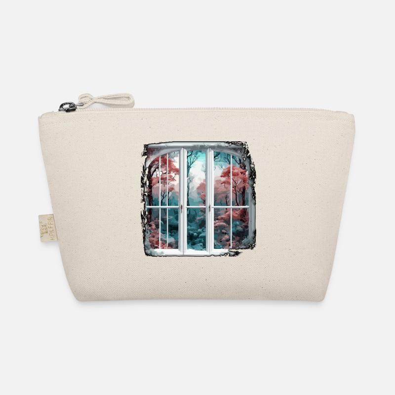 Window in the Forest / Trees / View / Wilderness Organic Pouch