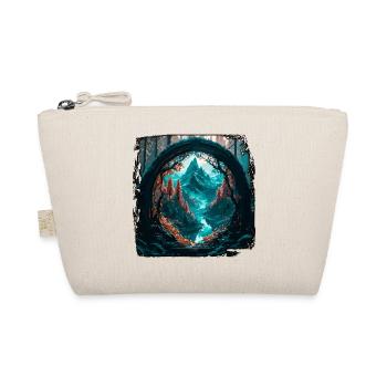 Window in the Forest / Trees / View / Wilderness - Organic Pouch - nature - Front