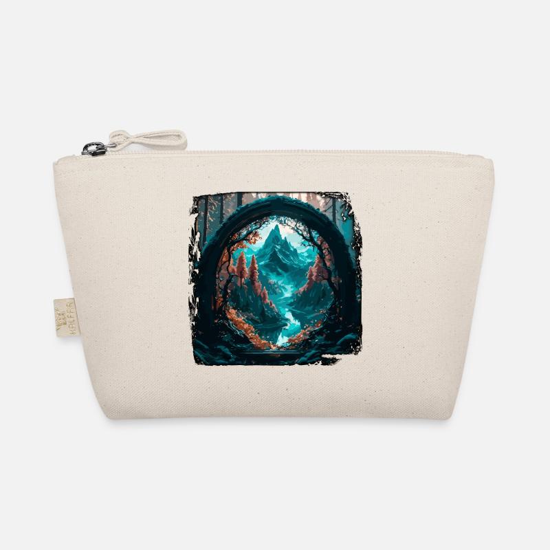 Window in the Forest / Trees / View / Wilderness Organic Pouch