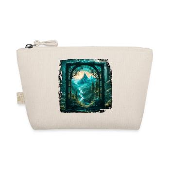 Window in the Forest / Trees / View / Wilderness - Organic Pouch - nature - Front