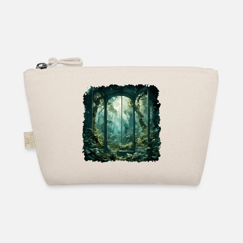Window in the Forest / Trees / View / Wilderness Organic Pouch