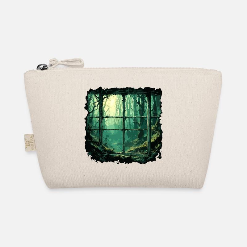 Window in the Forest / Trees / View / Wilderness Organic Pouch