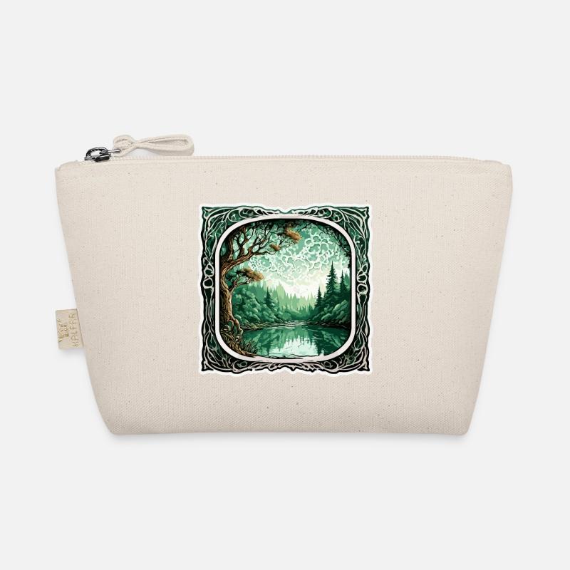 Window in the Forest / Trees / View / Wilderness Organic Pouch