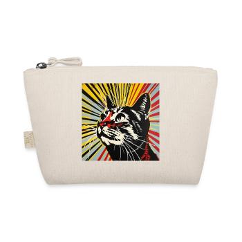 Chat, motif de chat, bande dessinée - Trousse biologique - nature - Devant