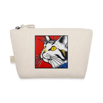 Chat, motif de chat, bande dessinée - Trousse biologique - nature - Devant