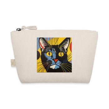 Chat, motif de chat, bande dessinée - Trousse biologique - nature - Devant