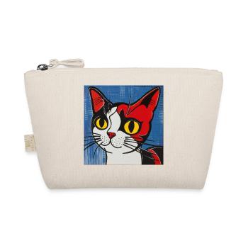 Chat, motif de chat, bande dessinée - Trousse biologique - nature - Devant