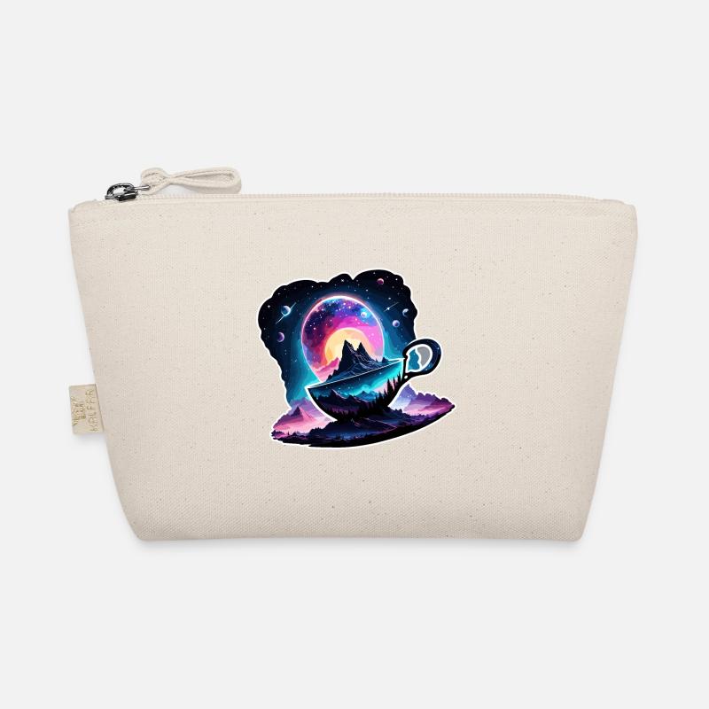 Silhouette / Forest / Portrait / Trees / Mug Organic Pouch