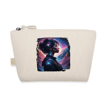 Silhouette / Forest / Portrait / Trees / Person - Organic Pouch - nature - Front