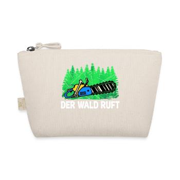 Lumberjack Chainsaw Tree Statement Lumberjack - Organic Pouch - nature - Front