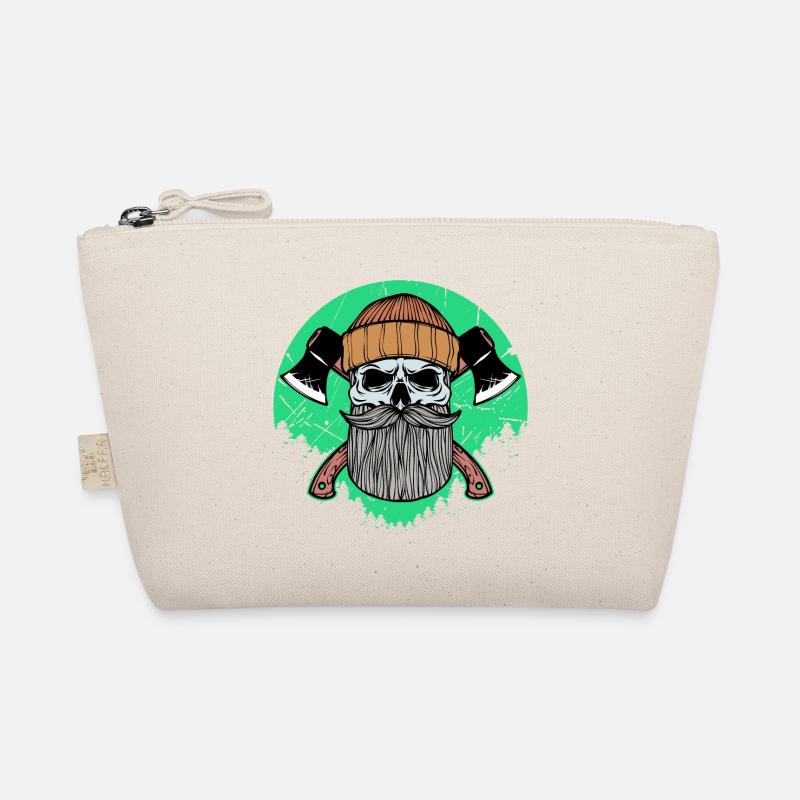 wood forest axe lumberjack woodwork woodwork woodwork Organic Pouch