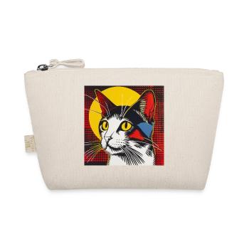 Chat, Motif De Chat - Trousse biologique - nature - Devant