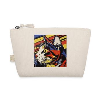 Chat, Motif De Chat - Trousse biologique - nature - Devant