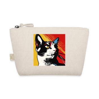 Chat, Motif De Chat - Trousse biologique - nature - Devant
