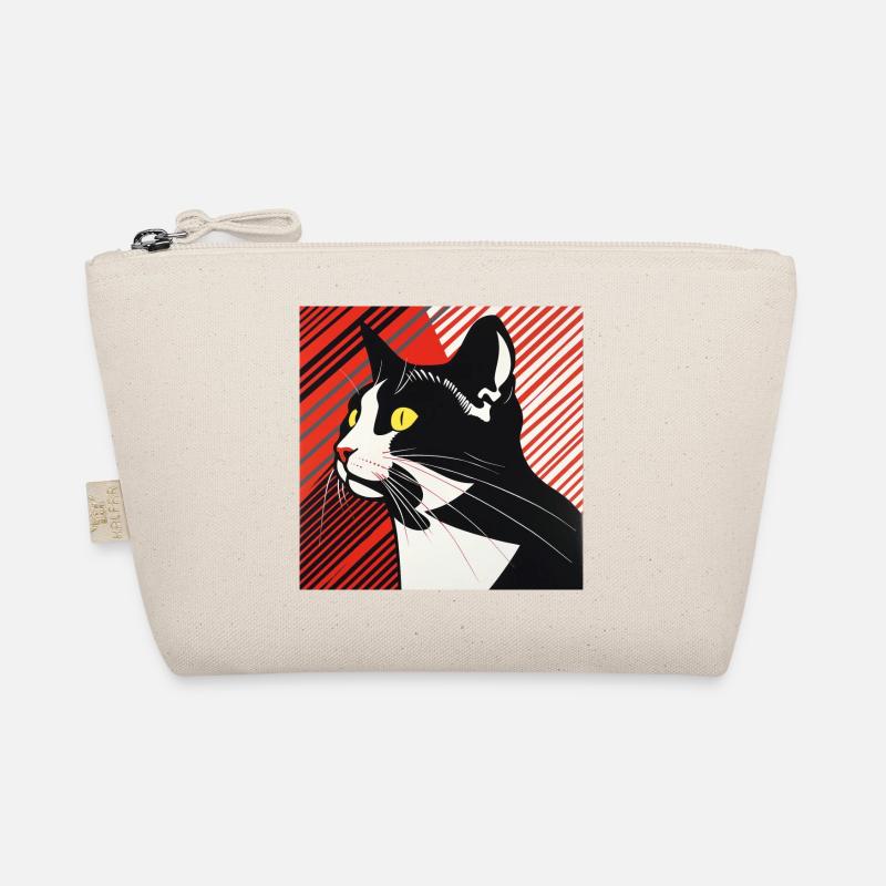 Chat, Motif De Chat Trousse biologique
